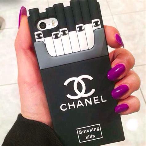 chanel smoking kills phone case australia|Chanel phone case.